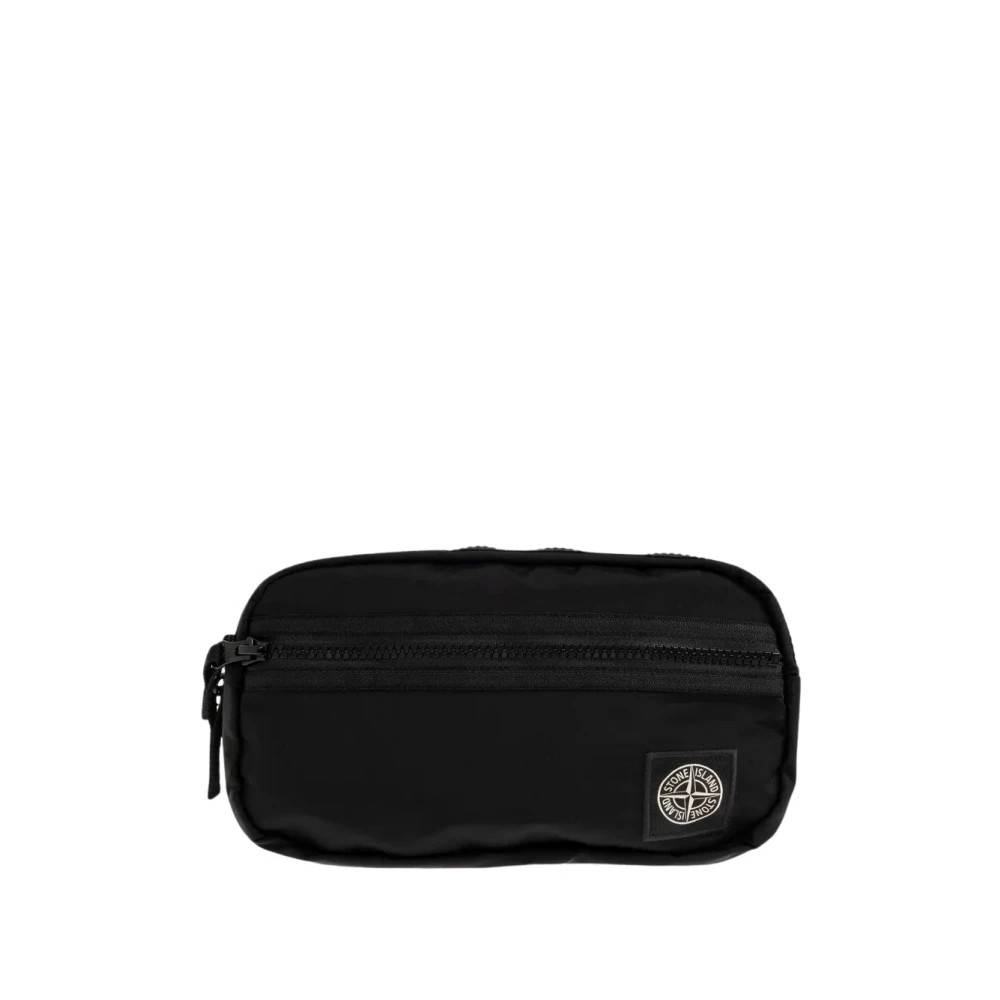 Stone Island Bæltetaske - Tasker - Herre - Sort - ONE SIZE - Nylon