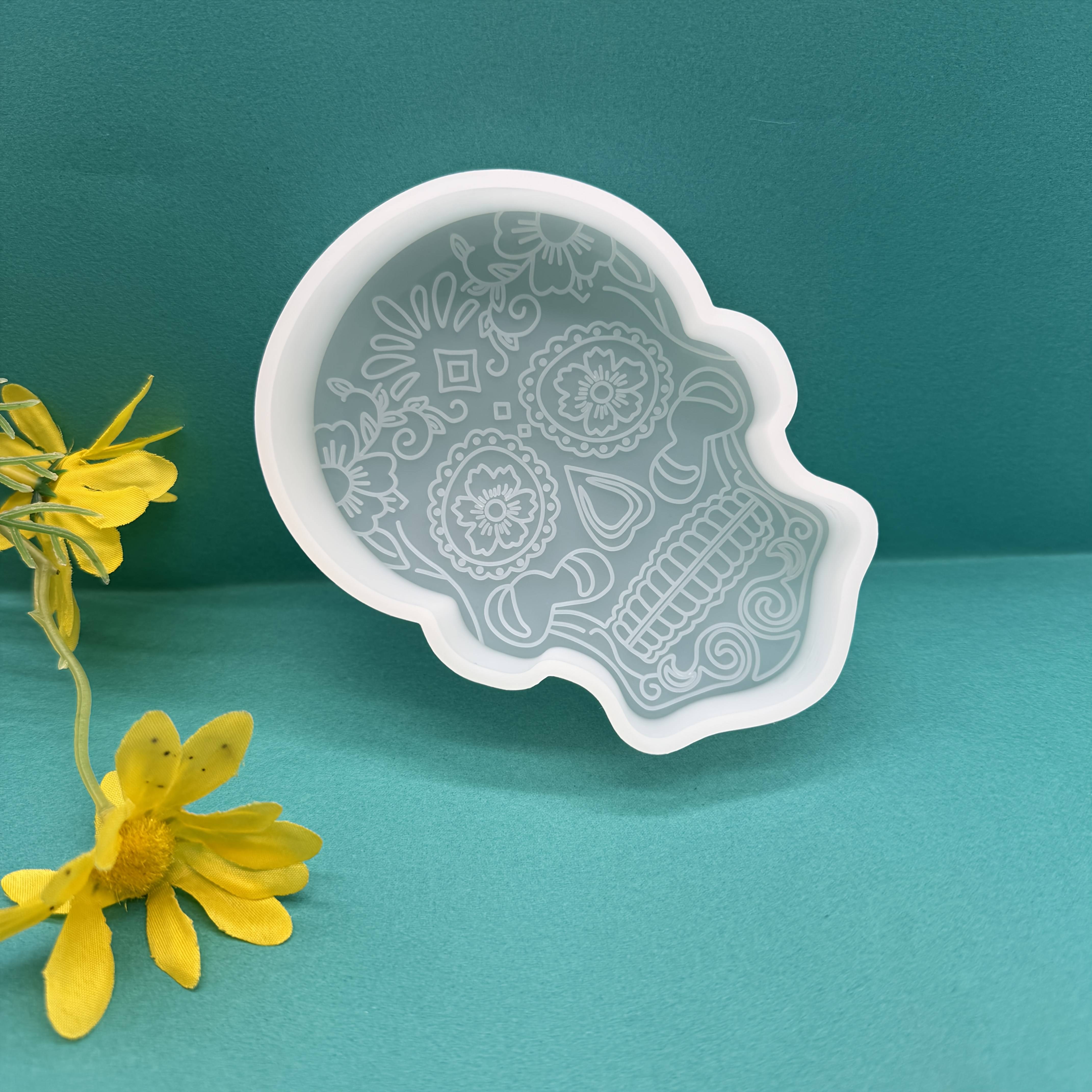 1pc Gothic Mold - For Resin, Silicone, Candle, Soap, - Halloween Decorations, Decor, Spooky Party Favors - Durable & - Beginners & , Halloween Decorations, Candle Making, Intricate Patterns