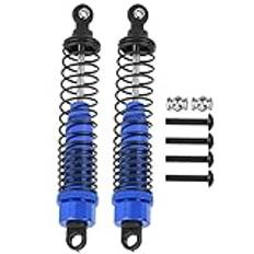 HUONIU 108 mm metallstötdämpare för TRAXXAS SLASH 2WD, RC Bilreservdelar (Blå)