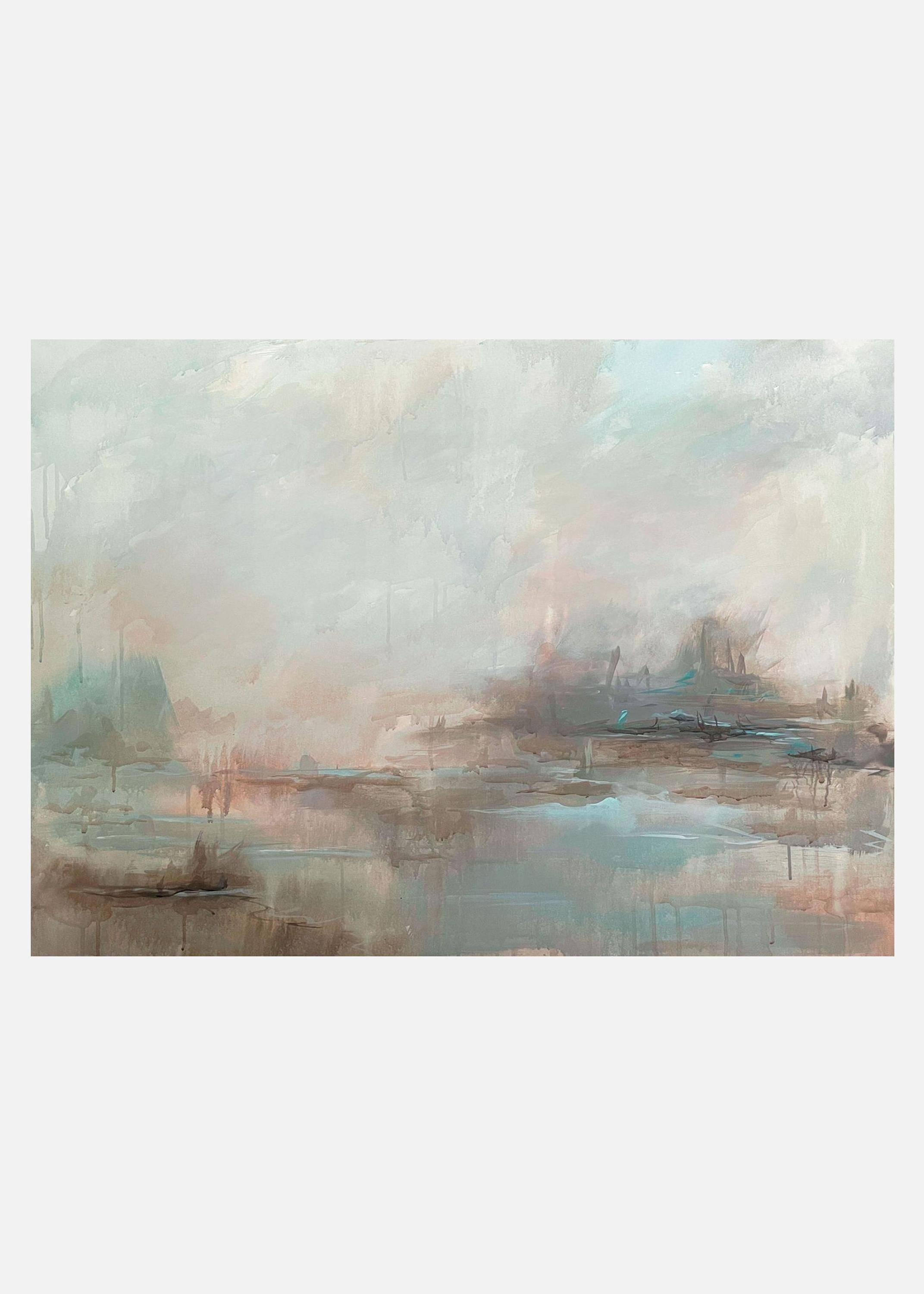 Mountain Serenade Canvastavla (100x140 cm)