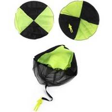 1pc mini soldat fallskärm leksaker för barn utomhus spel hand kasta fallskärm rolig sport för barn leksak