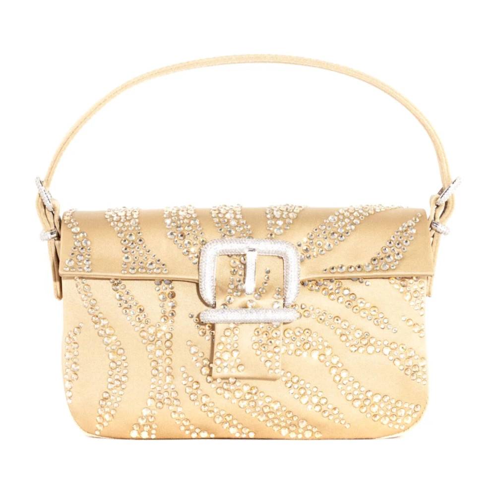 Gedebe - Satin Ramage Beige Kristallväska Väskor - Dam - ONE Size -