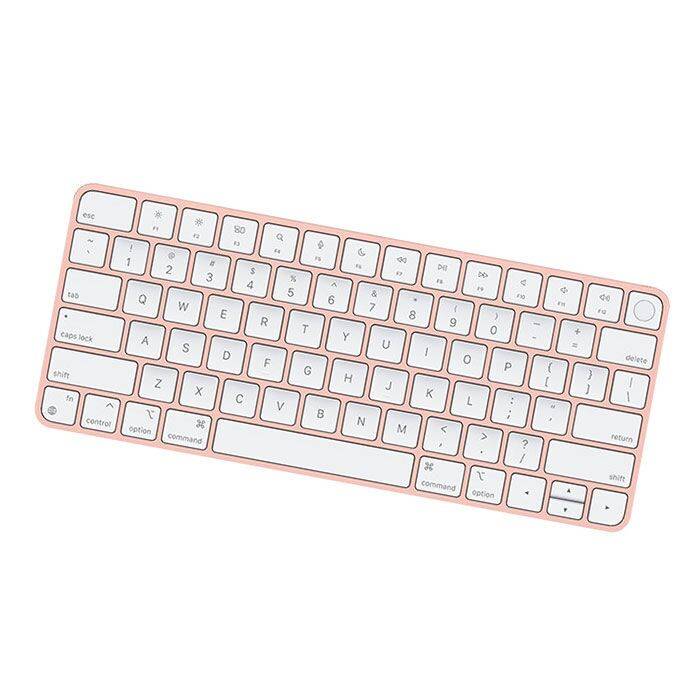 Apple Magic Keyboard 2021 med Touch ID | Lyserød | ES