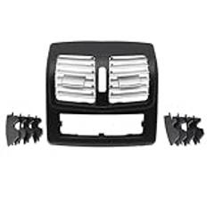 AC Air Conditioner Vent W212 Bakre Luftkonditioneringspanel AC Ventilationsgaller Uttagsskydd För Mercedes För Benz E Class E260 E300 E320 2012-2015 Car Air Conditioning Outlet(H Black)