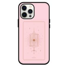 Pink Deck Tarot The Hermit Phone Case For iPhone Samsung Galaxy Pixel OnePlus Vivo Xiaomi Asus Sony Motorola Nokia - The Hermit Tarot On Pink Background