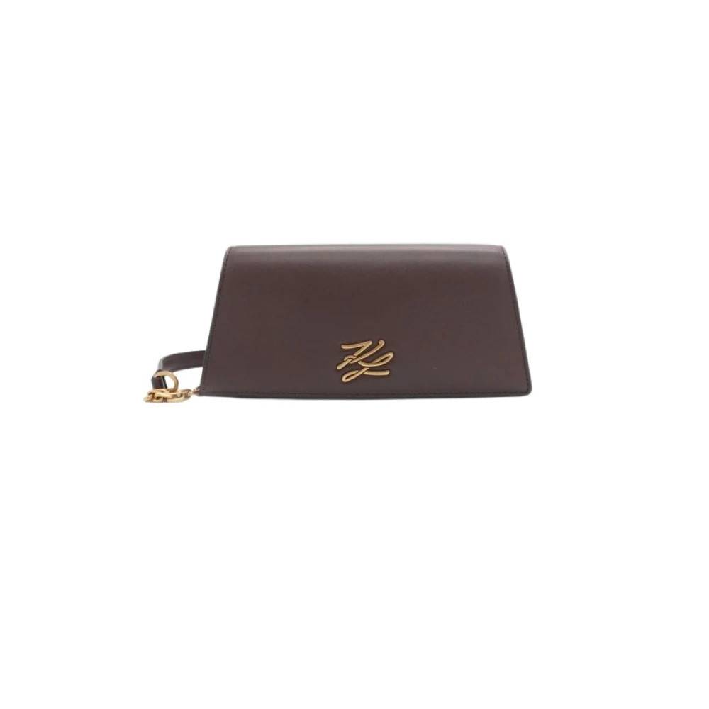 Karl Lagerfeld Shoulder Bags - Tasker - Dame - Brun - ONE SIZE - Uld