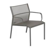 Fermob - Cadiz Low Armchair Rosemary 48 - Udendørs spisebordsstole - Antoine Lesur - Grøn - Metal/Syntetisk