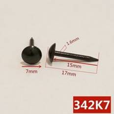 100 st/lot klädsel spik vin smycken kista trälåda fodral möbel soffa sko dörr dekorativ stift stift knäppstift hobnail - 342 k 7