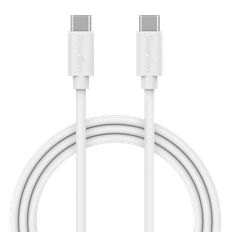 Smartline Lång USB-kabel USB-C - USB-C 2m Sony Xperia 1 VI vit