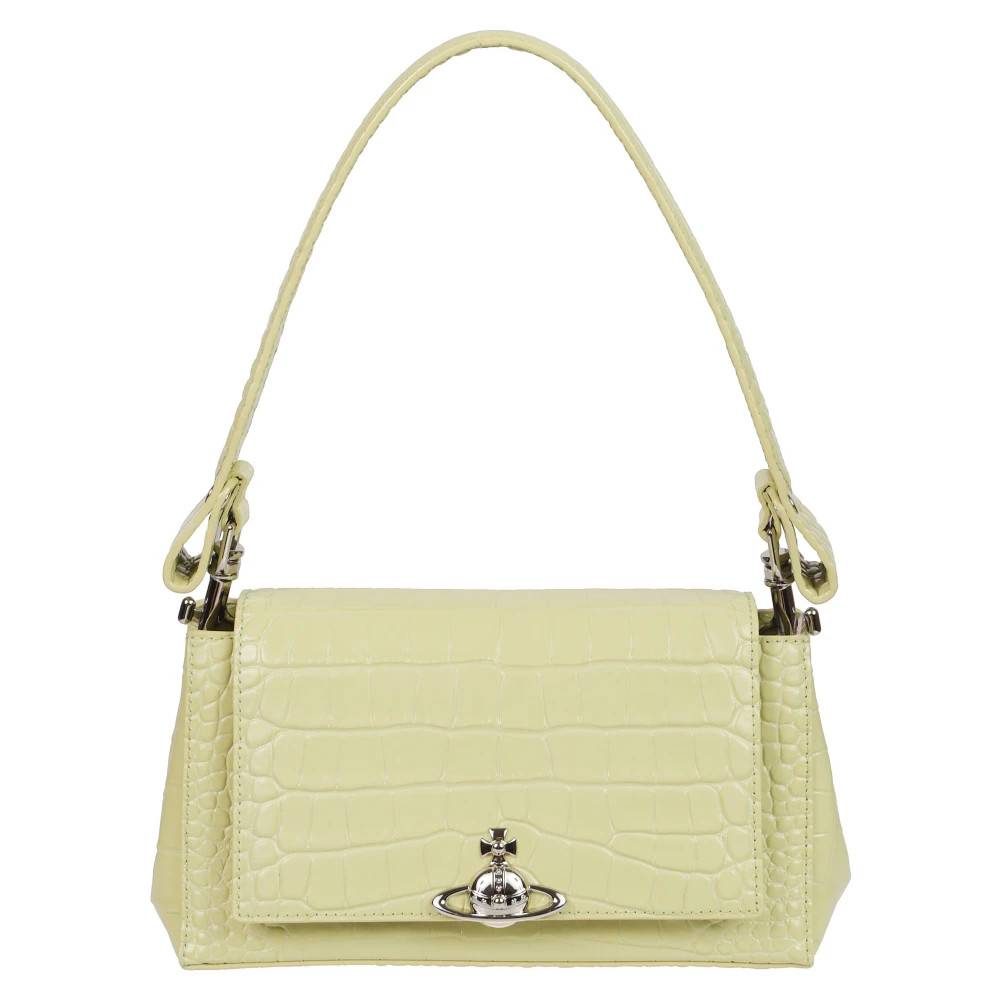 Vivienne Westwood Hazel Mellem Håndtaske - Tasker - Dame - Grøn - ONE SIZE - Uld