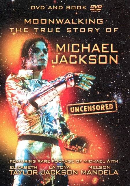 DVD - Michael Jackson: Moonwalking the true story (dvd+bok) (Beg)