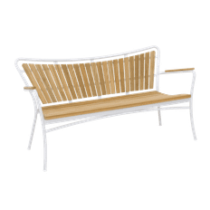 Marguerit loungesofa, hvid - Mandalay