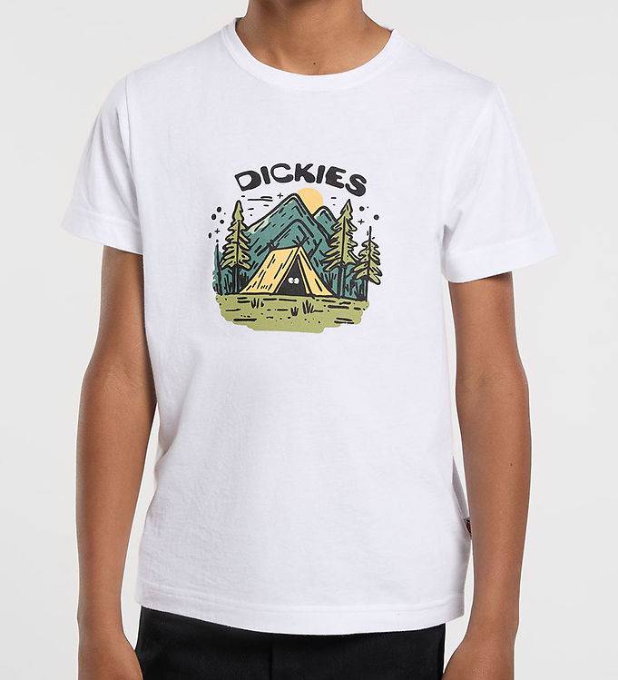 Dickies T-shirt - Lägergrafik - White - Dickies - 8-9 år (128-134) - T-shirt