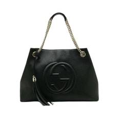 Gucci, Taske, Dame, Sort, ONE SIZE, Uld, Soho Taske - ONE Size