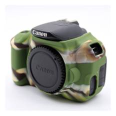 Nikon D5600/D5300 blød silikone beskyttende etui - Camouflage