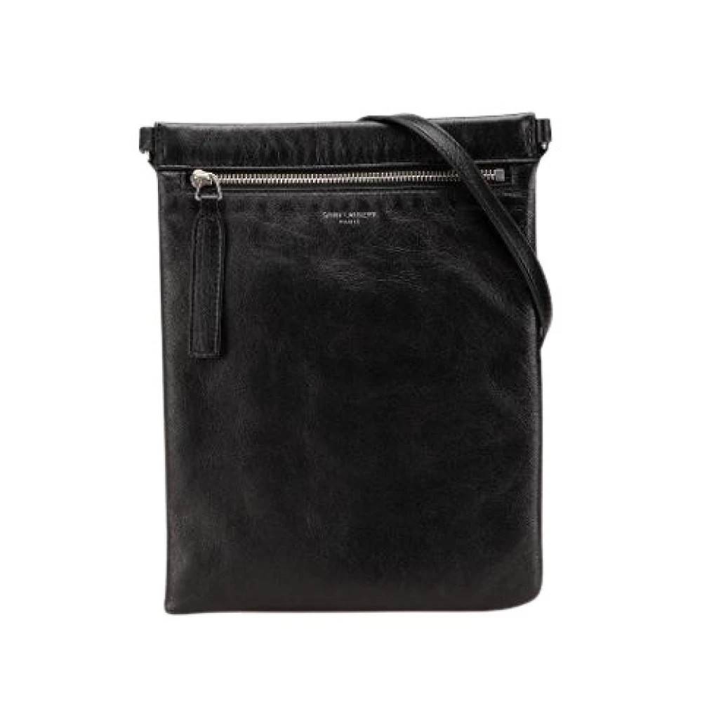 Yves Saint Laurent Vintage Pre-owned Crossbody Bag - Vintage - Dame - Sort - ONE SIZE - Uld