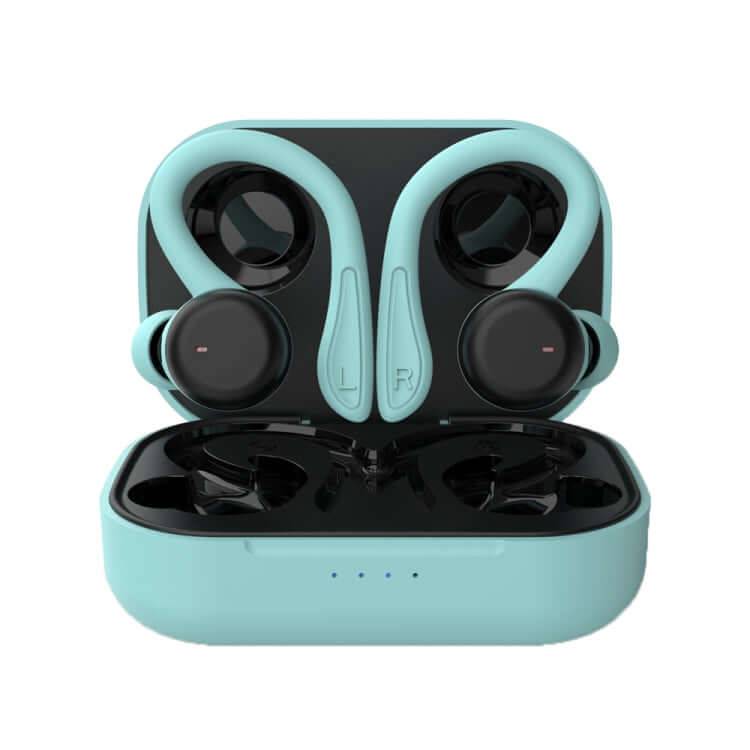 T40 TWS Wireless Bluetooth Earphones IPX6 Waterproof - Blue