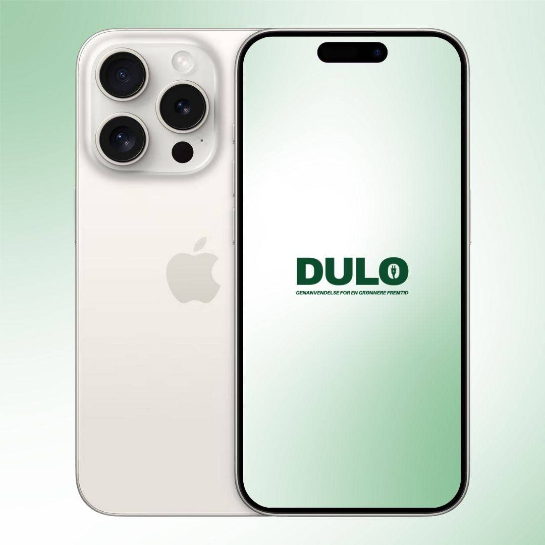 iPhone 15 Pro - Okay / 128 GB / Hvidt titanium