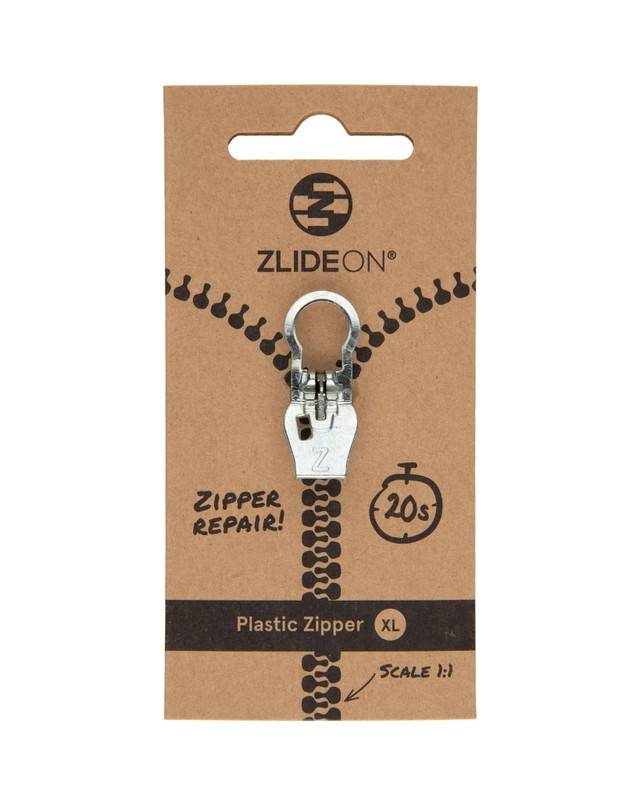 Zlide-on 8B sølv farvet pr. stk.