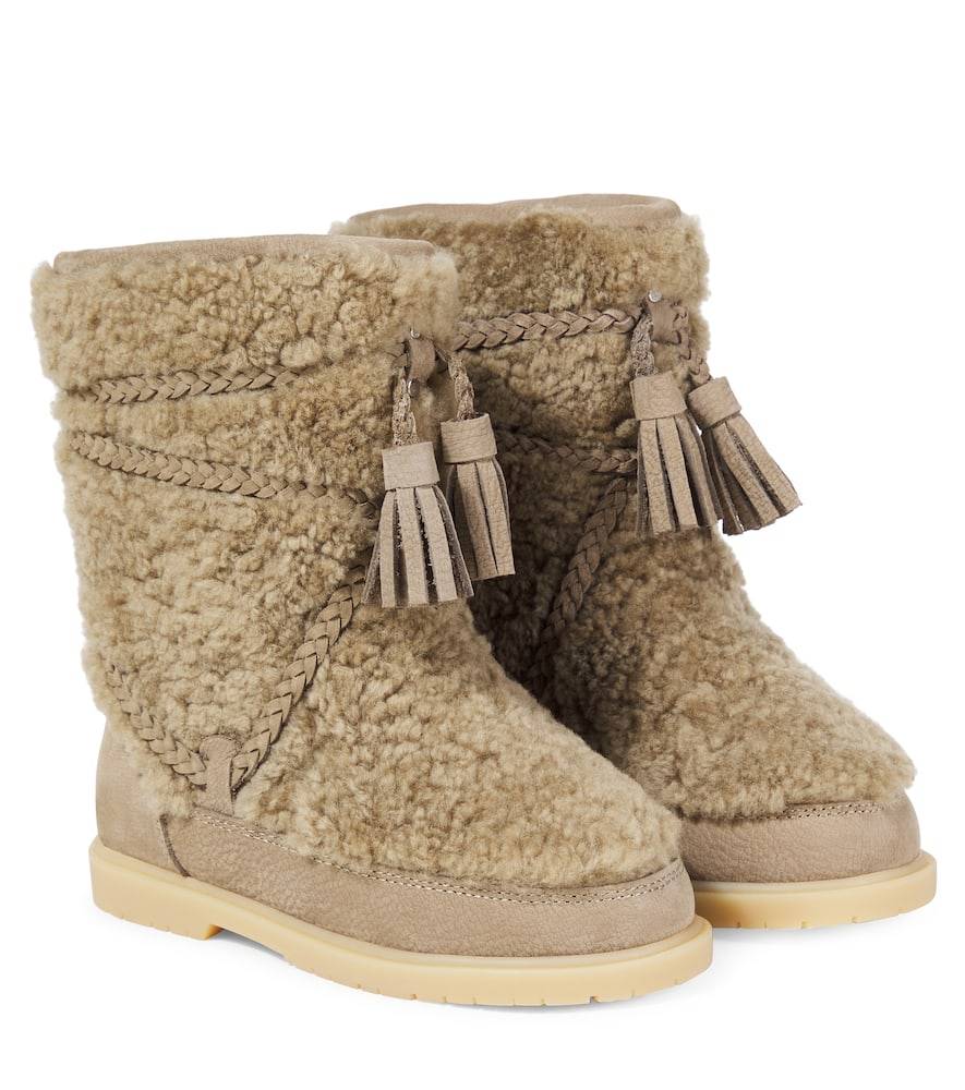 Donsje Botas Myril de borrego - verde - EU 27