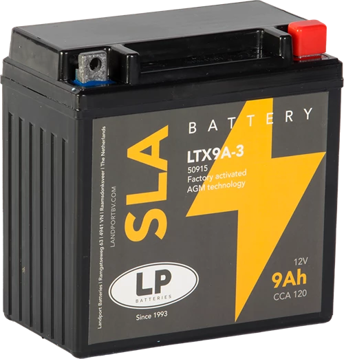LP Mc Batteri YTX9A-3 SLA 12v 9Ah