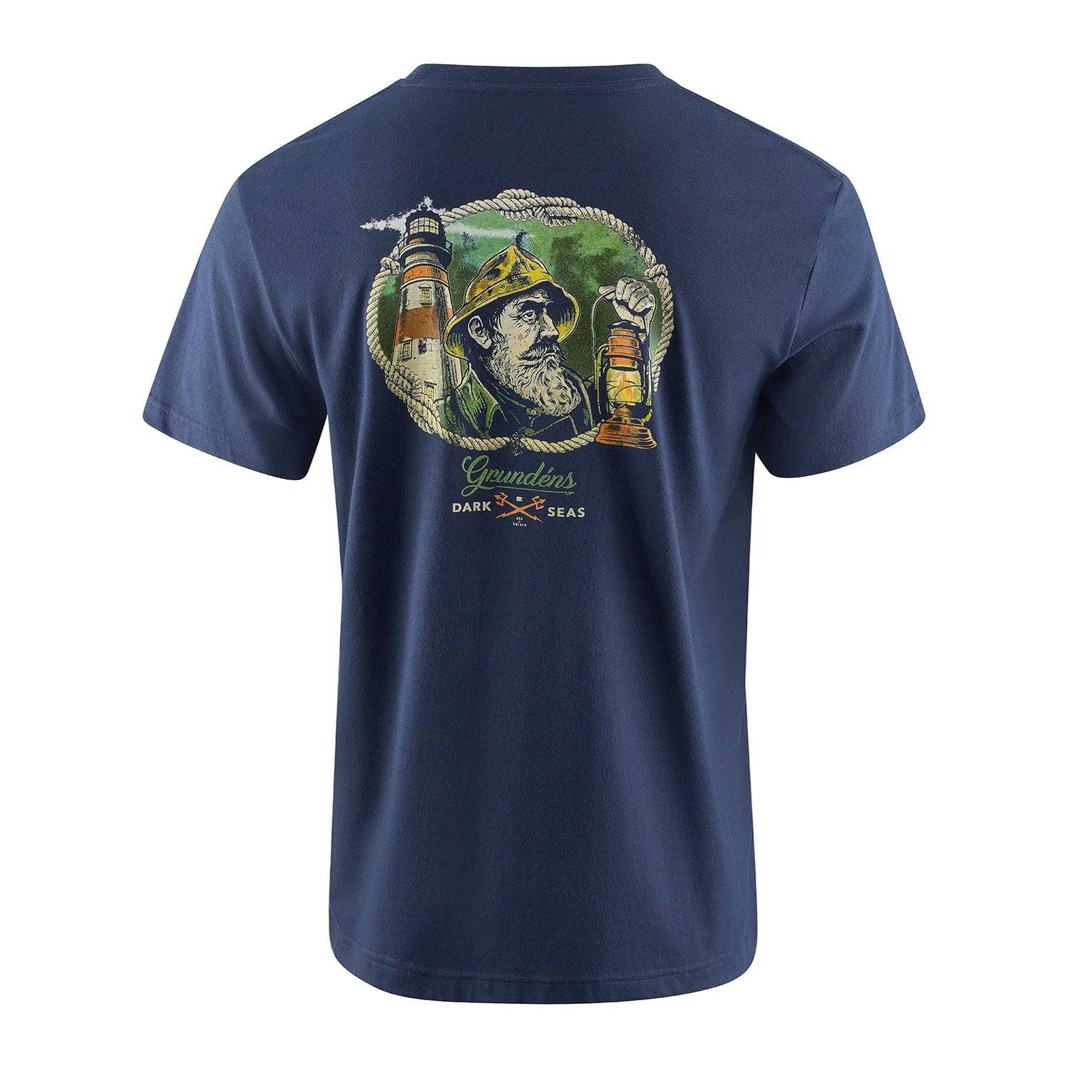 Grundéns Dark Seas Watchmen SS T-Shirt - Dark Navy