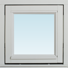 Svenska Fönster SF vridfönster 480x480mm 1-luft, insida trä utsida trä, 3-glas  (5x5)