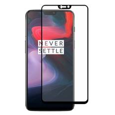 Hat Prince Heltäckande skärmskydd härdat glas OnePlus 6 Svart
