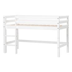 Hoppekids Basic Halvhøj Seng 70x160, Hvid