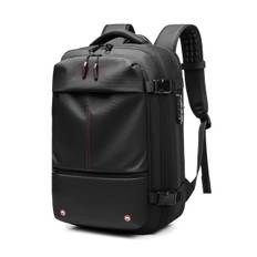 Business Vacuum PC Large For Commuting to Work or Business Suitable as a Gift [EYAMU] Backpack, Rucksack, Men's Backpack, 50L, Compression, Storage, svart
