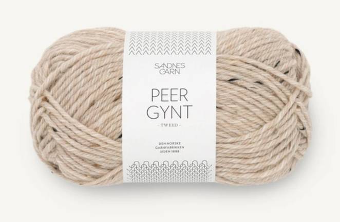 Peer Gynt Beigmeleret Natur Tweed 2730