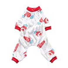 Hund Valp Pyjamas Romper Pyjamas Valpkläder Husdjurskläder Pyjamasbyxa Husdjurskostym Pyjamas För Husdjur Xxl Tax Jul