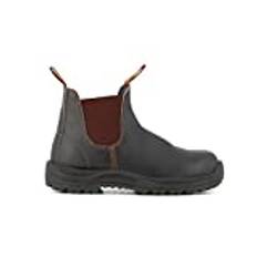 Blundstone 192 brunt läder SBP industriell säkerhet unisex chelsea-stövel & mellansula
