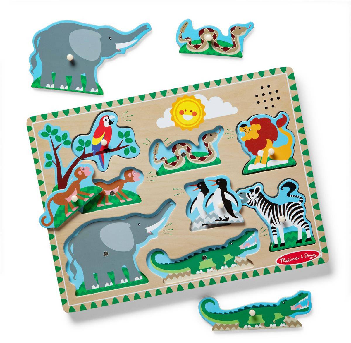 Melissa & Doug Puslespil Zoo Dyr