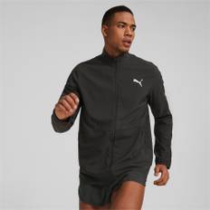 Men's Puma RUN FAVOURITE Woven Running Jacket, Black, Size 4XL, Clothing - Black - 4XL