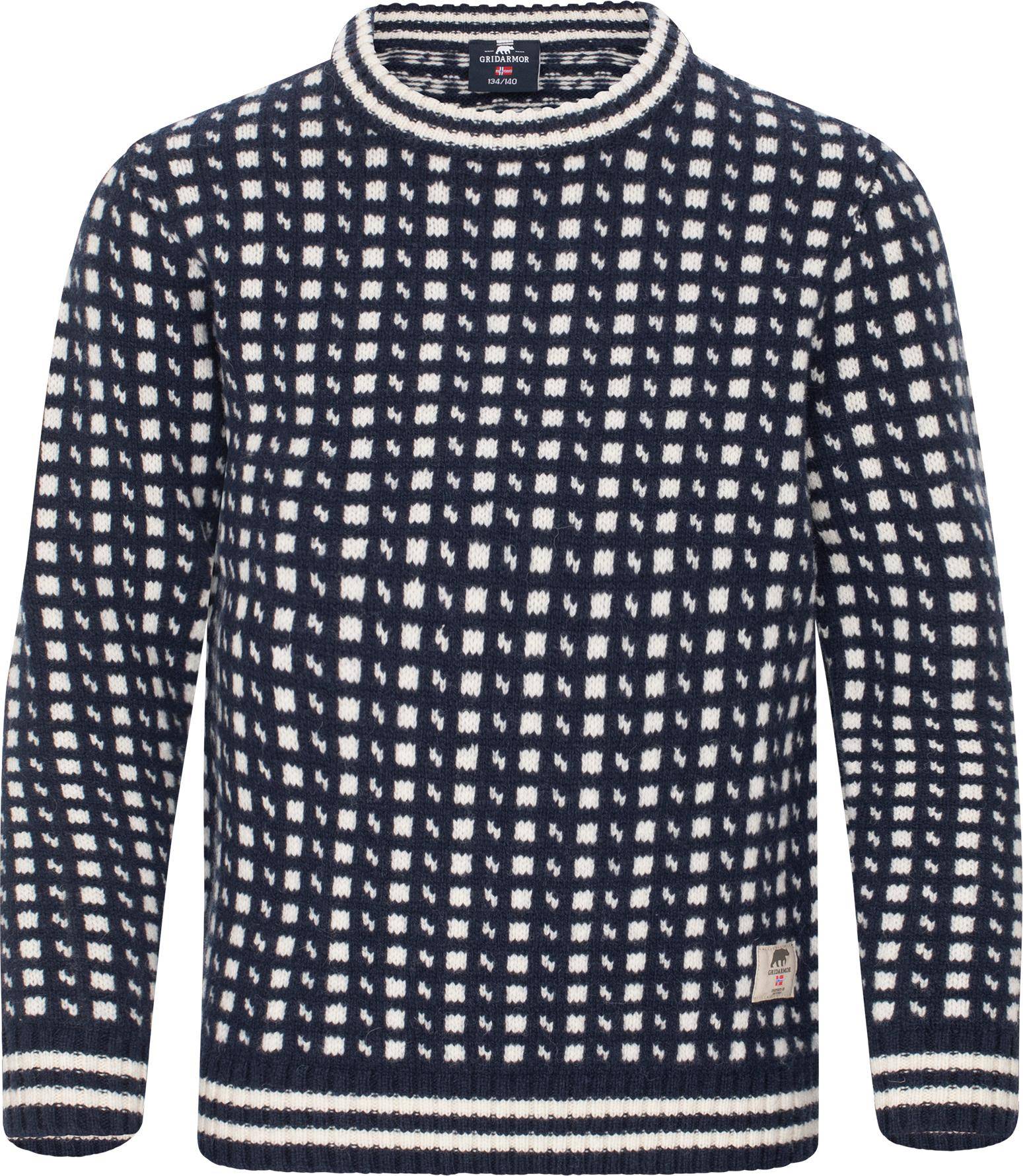 Gridarmor Juniors' Classic Wool Sweater Navy Blazer, 134/140