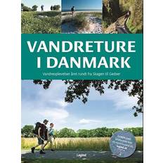 Vandreture i Danmark - Brugt Bog- Torben Gang Rasmussen
