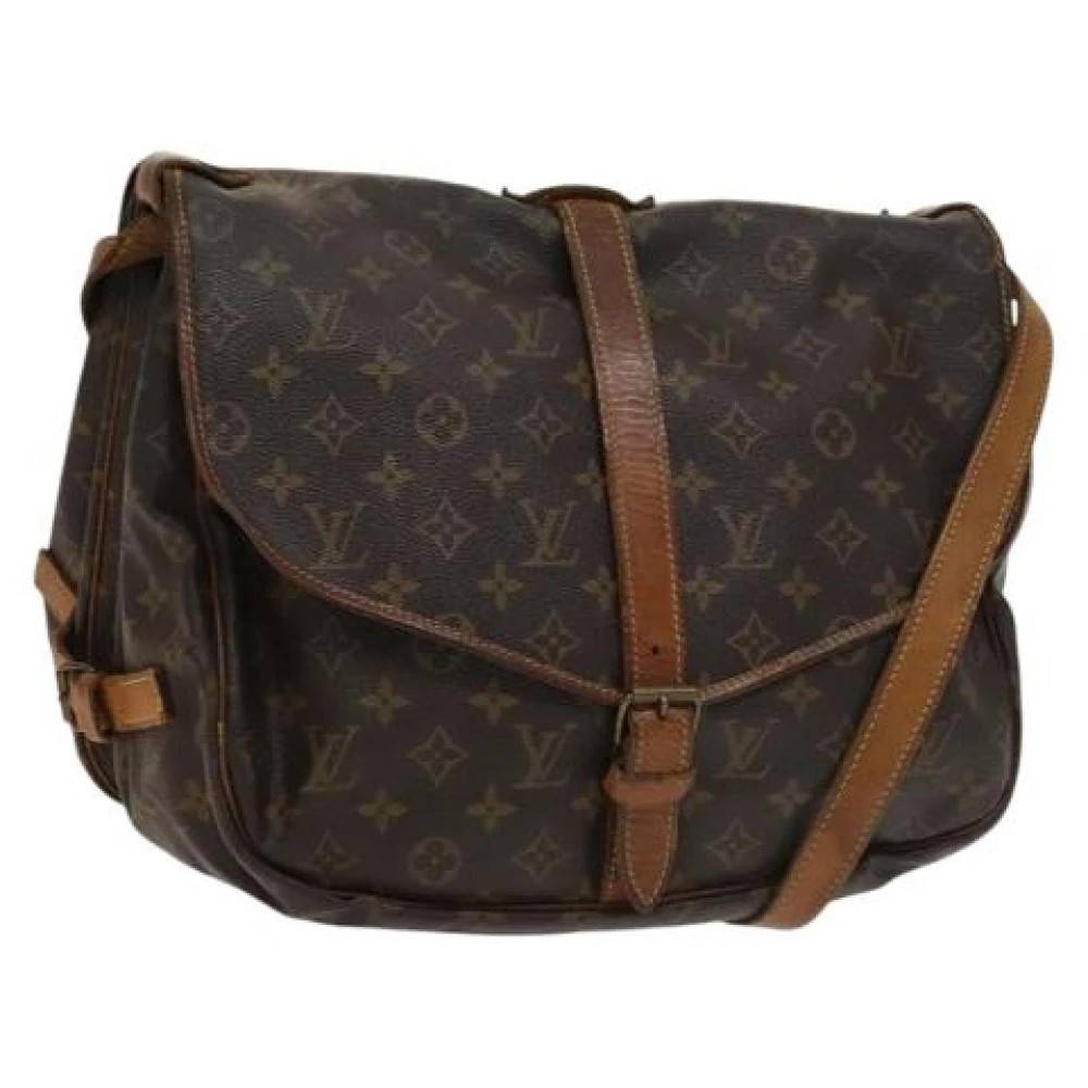 Louis Vuitton Vintage Pre-owned canvas tasker - Vintage - Dame - Brun - ONE SIZE - Uld
