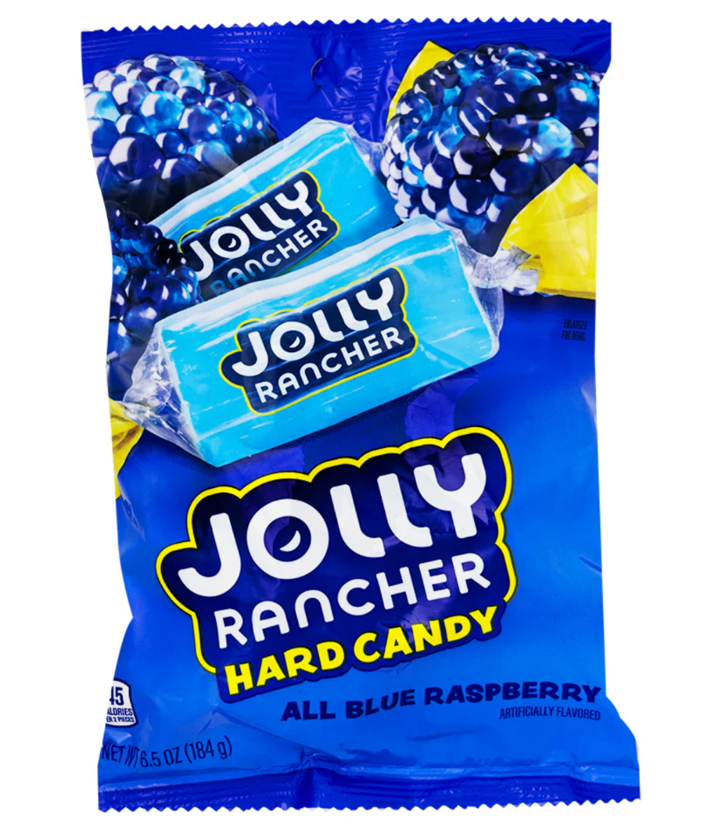 Jolly Rancher - Hard Candy - All Blue Raspberry.