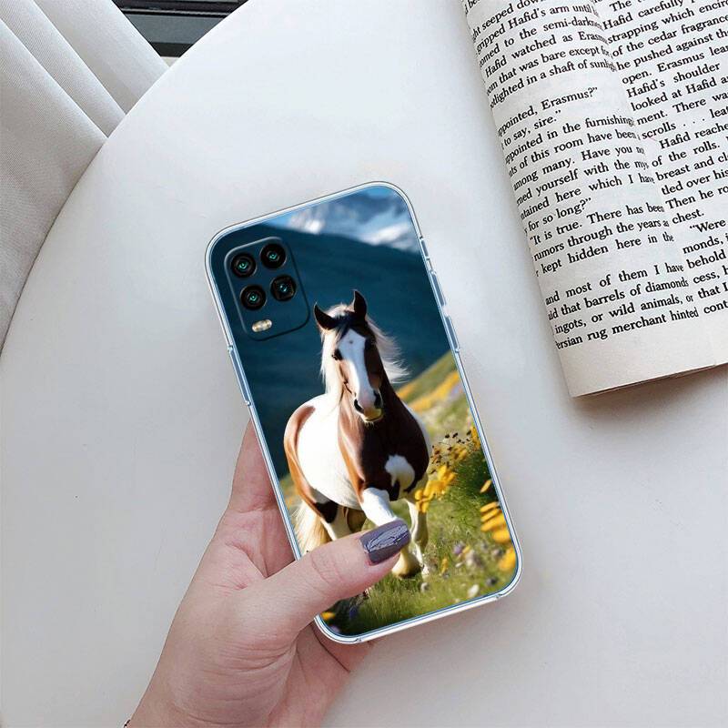 MH57 Fine Horse Phone Case for Motorola Edge 20 30 S30 40 50 Fusion Lite Plus Pro Neo Ultra One Power Action Macro Hyper Vision Zoom Moto Edge 40 capri