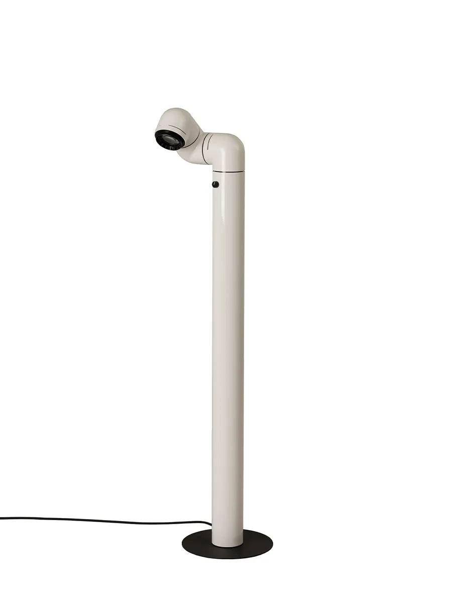 Tatu Alta Gulvlampe, white grey fra Santa and Cole - Jacobsen Plus
