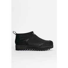 Comme des Garçons Homme Ripstop x Leather Boot Black (8)