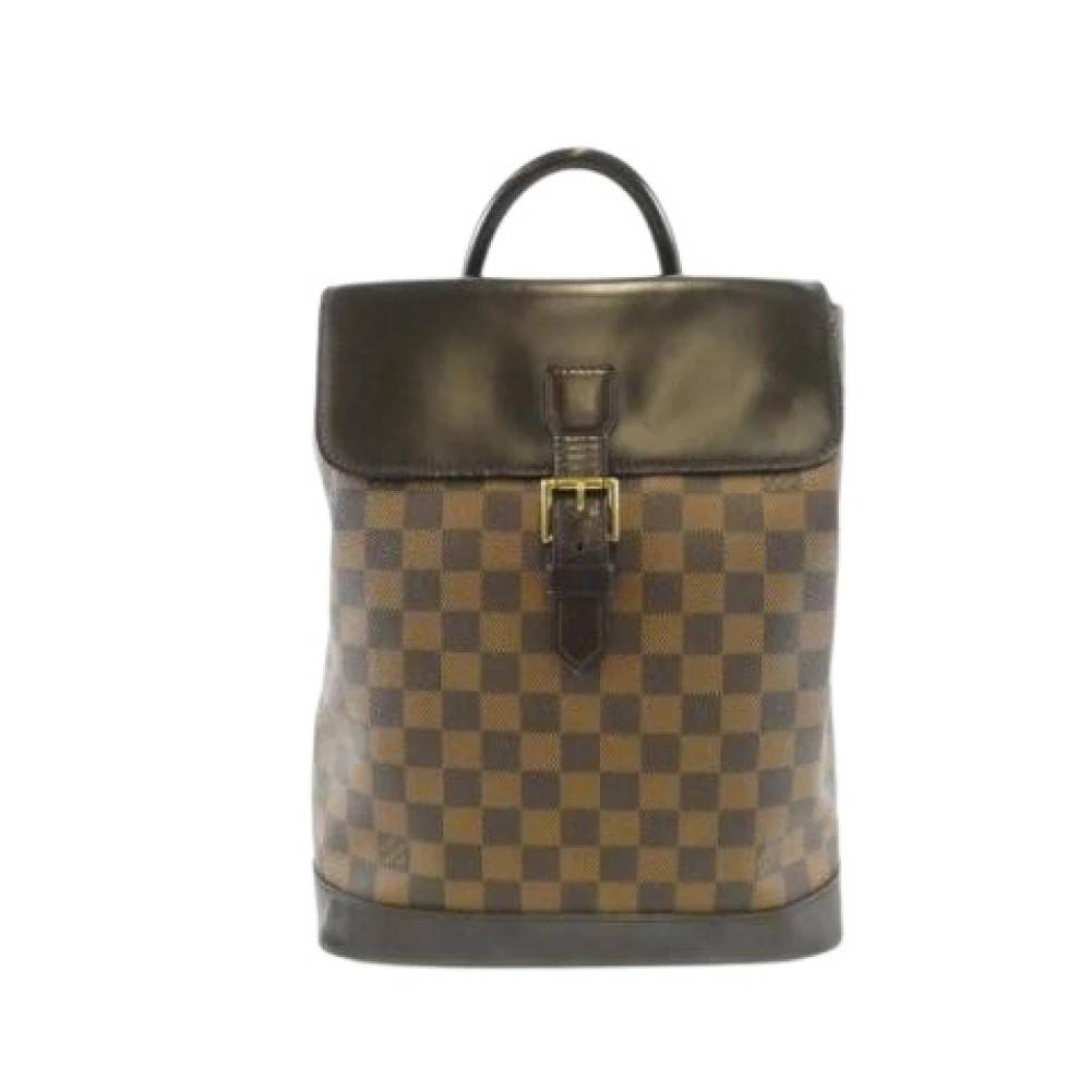 Louis Vuitton Vintage Pre-owned Vintage Rygsæk - Vintage - Dame - Brun - ONE SIZE - Uld