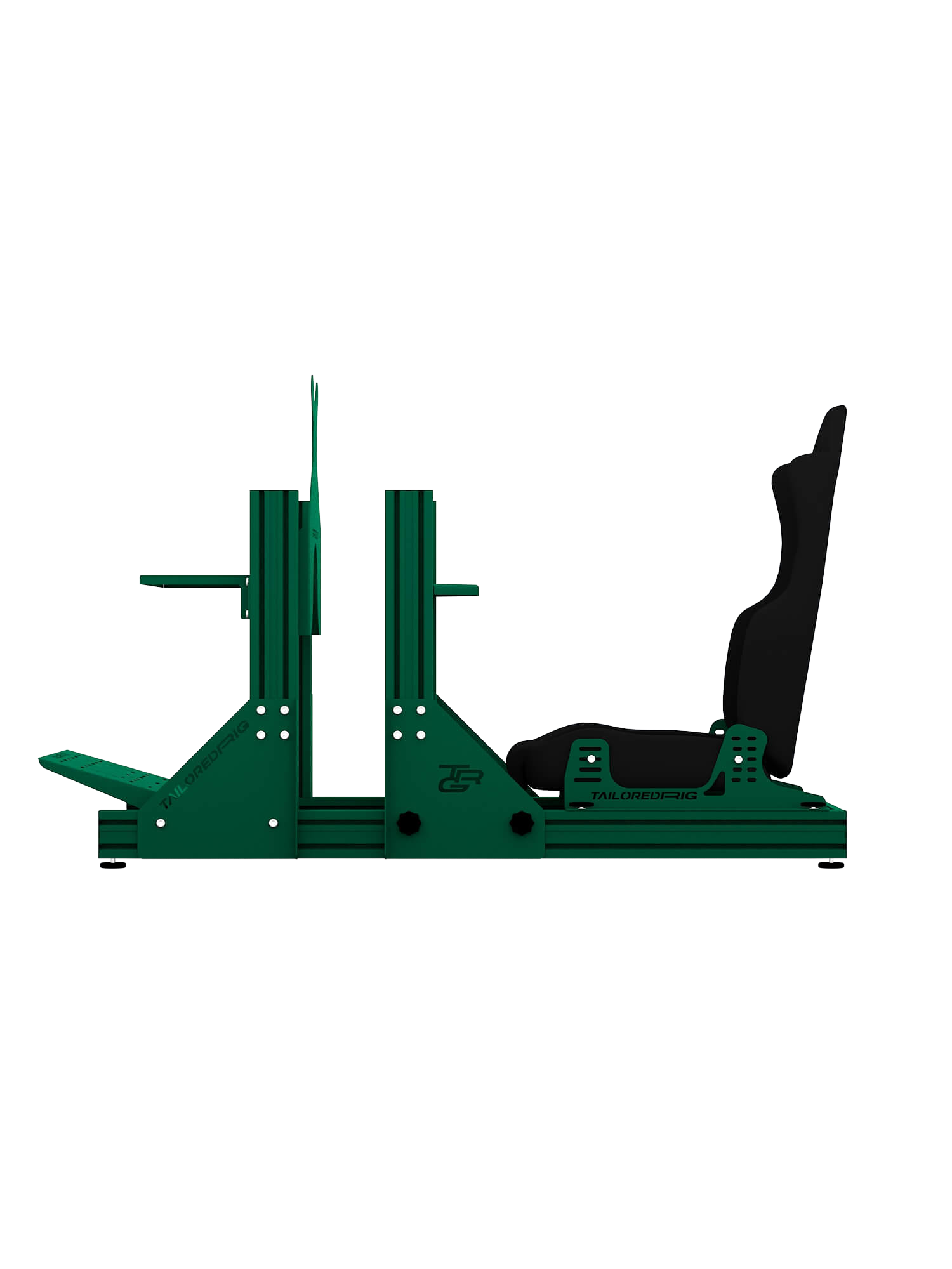 Sim Rig SRR2000 - British Racing Green (RAL 6005) / Ja / Front Mount - Asetek