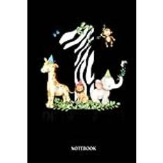 Zebra Composition Notebook: Kid 1 The Birthday Boy 1St Safari Jungle Zoo Animal Birthday | Zebra Journal Gift For Men Women Girls Kids.