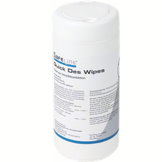 Safeline Quick Des Wipes - Desinfektionsservietter i doseringsbøtte - 90 ark.