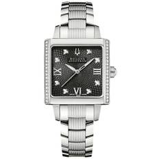 Bulova Damklocka 63R104 Accutron Svart/Stål