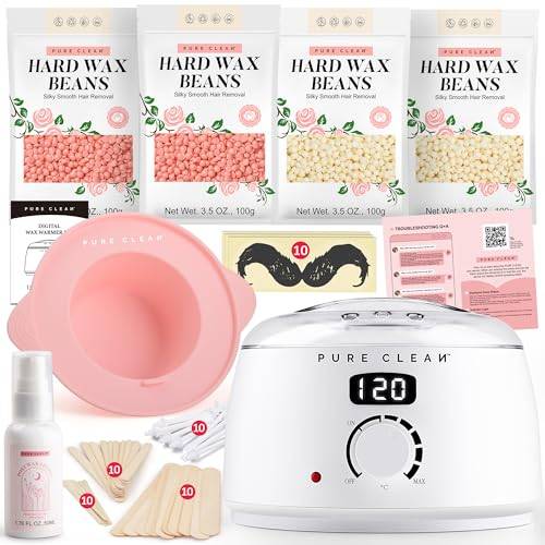 PURECLEAN Waxing Set, Digitaler Wax Maschine für Frauen und Männer