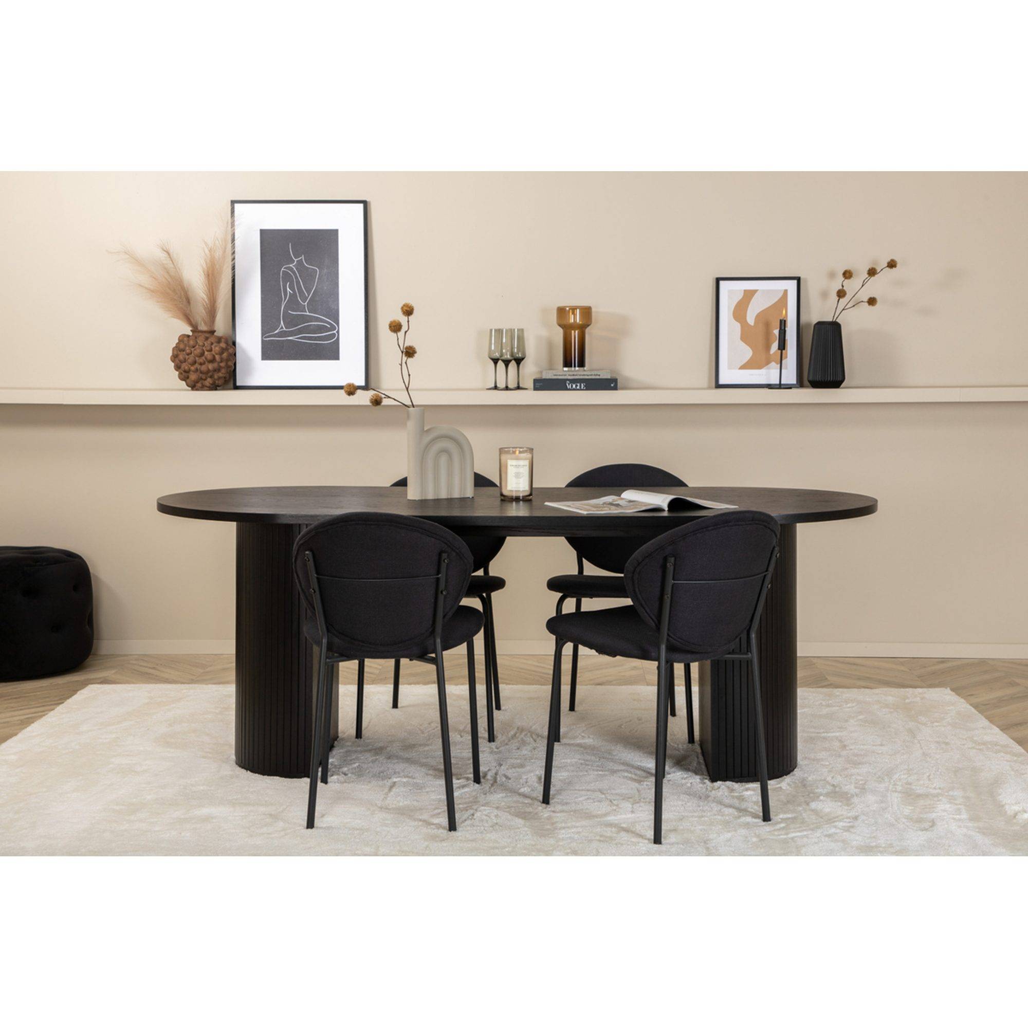 Venture design oval matgrupp bianca, vault