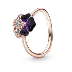 Pandora, Accessories , Dame, Flerfarvet, 50 MM, Uld, Rose Gold Blomsterring - Lilla Tanke